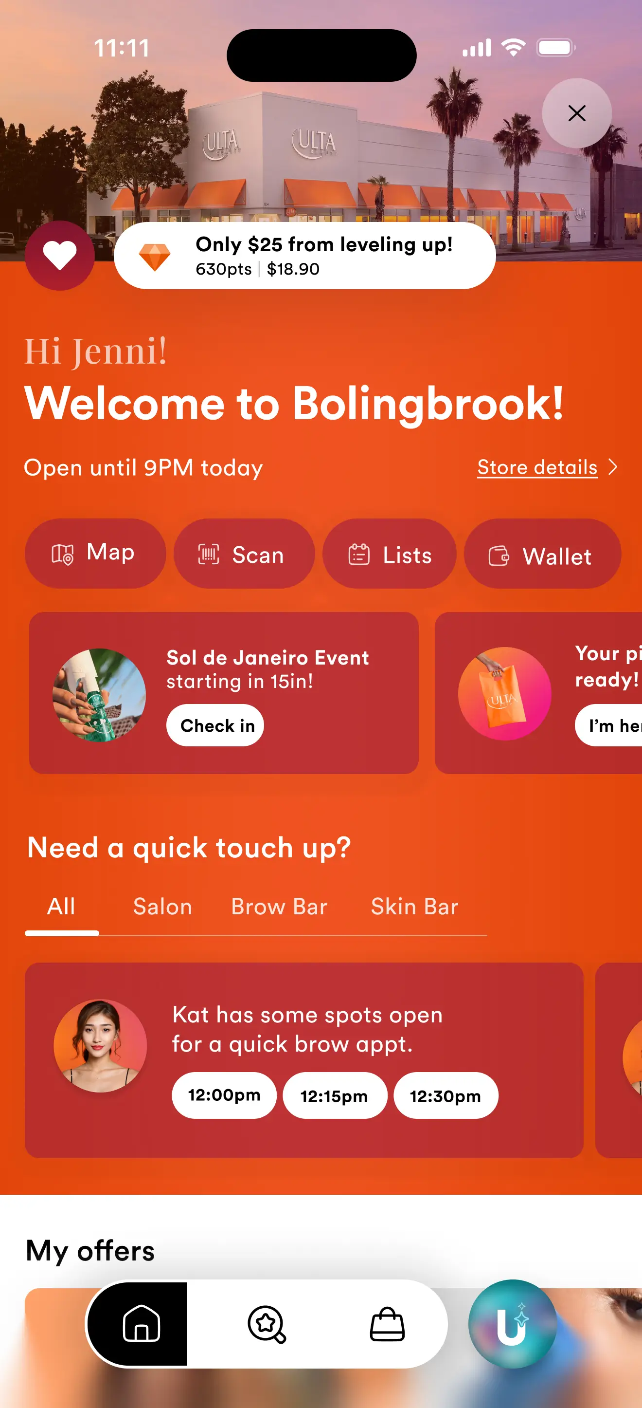 App redesign store mode