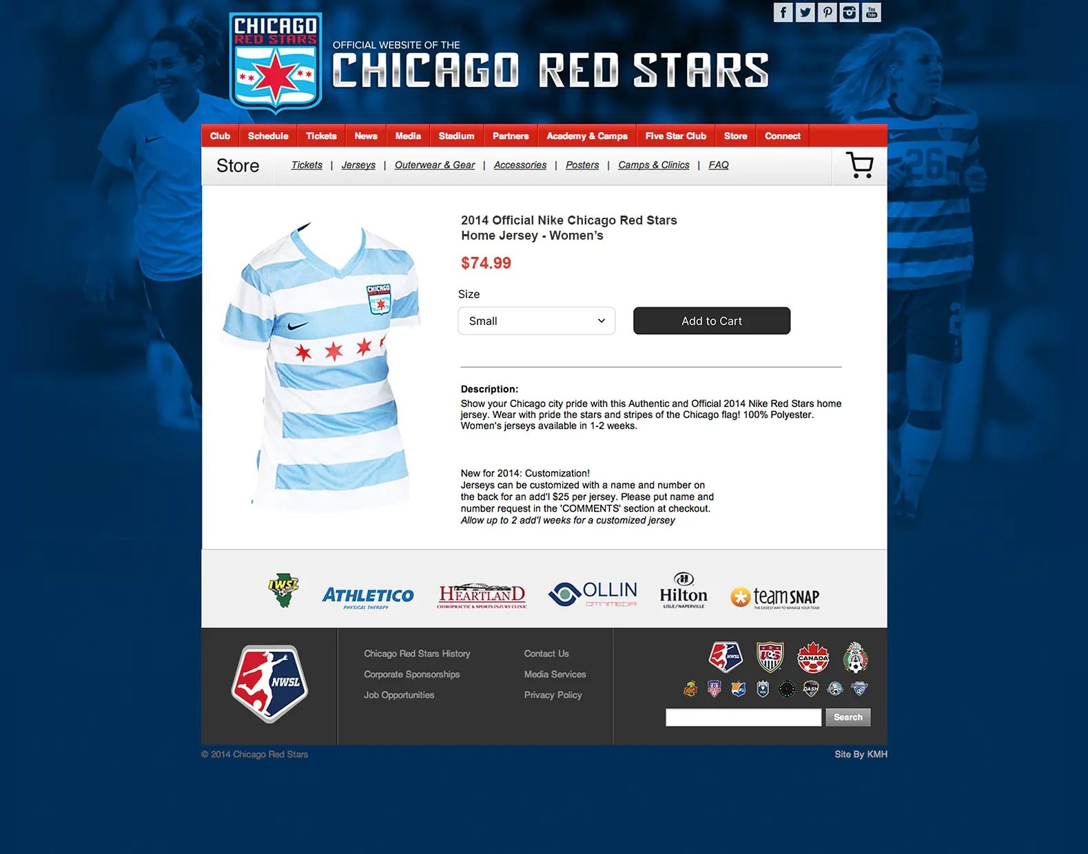 Chicago Red Stars store